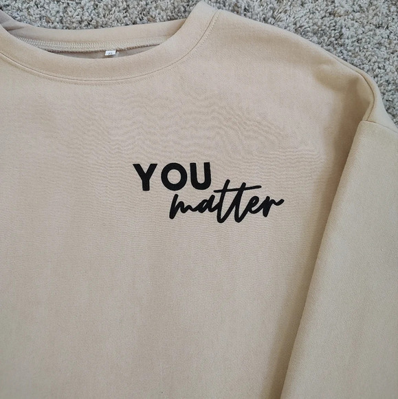 Graphic thermal lined sweatshirt S - Picture 2 of 4